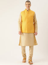 Colour Symphony Silk Kurta Set