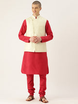 Radiant Fusion Silk Kurta Set -