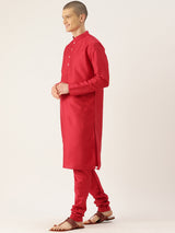 Radiant Fusion Silk Kurta Set -