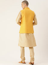 Colour Symphony Silk Kurta Set