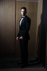 Midnight Black Suit Ensemble