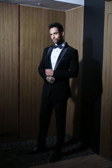 Midnight Black Suit Ensemble