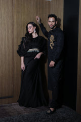 Spectrum Crepe Kurta Set