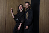 Spectrum Crepe Kurta Set