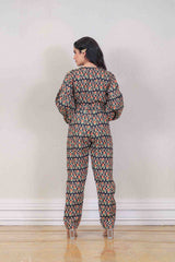 Designer Black colour jumpsuit sasyafashion