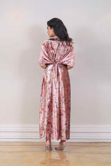 Designer Pink party wear gown sasyafashion