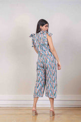Designer Multicolour colour jumpsuit sasyafashion