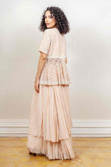 Designer party wear Sharara set sasyafashion