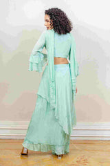 Designer party wear indowestern sasyafashion