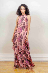 Designer Pink colour Co-ord sasyafashion
