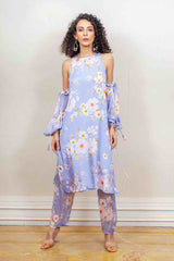 Designer Lavender colour Co-ord sasyafashion