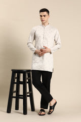 Slate Grey Kurta Set