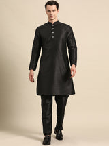 Midnight Majesty Kurta Set
