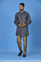 Short Kurta With Pant in Multicolor
