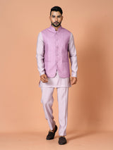 Kurta Jacket Set in Multicolour