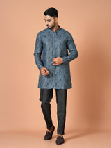 Short Kurta With Pant in Multicolor