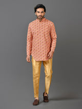 Short Kurta With Pant in Multicolor