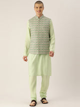 Fresh Green Kurta Set