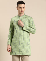 Pista Green Elegance Kurta Set