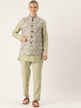 Subtle Beige Kurta Set