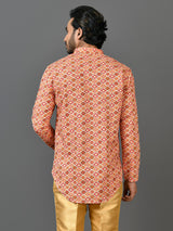 Short Kurta With Pant in Multicolor