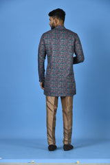 Short Kurta With Pant in Multicolor