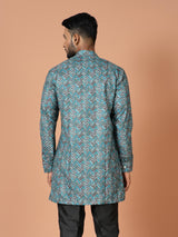 Short Kurta With Pant in Multicolor