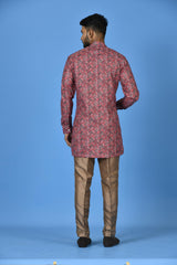 Short Kurta With Pant in Multicolor