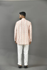 Short Kurta With Pant in Multicolor