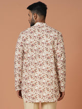 Short Kurta With Pant in Multicolor