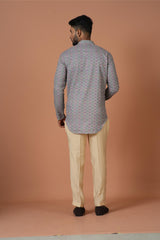 Short Kurta With Pant in Multicolor