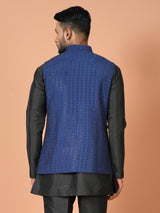 Kurta Jacket Set in Multicolor