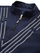 Navy Blue Viscose Rayon Kurta Set