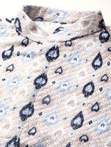 Sophisticated Grey Cotton-Blend Kurta Set