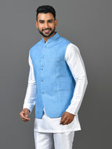 Designer Kurta Jacket Set In Multicolour