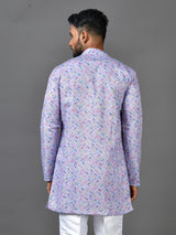 Designer No Color Satin Short Kurta With Pant