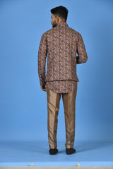 Kurta Jacket Set in Multicolour