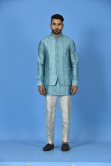 Kurta Jacket Set in Multicolour