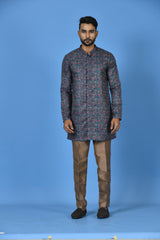 Short Kurta With Pant in Multicolor