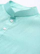 Playful Artistic Nehru Jacket Kurta Set