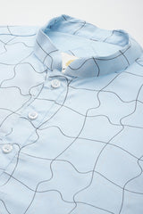 Powder Sky Kurta Set