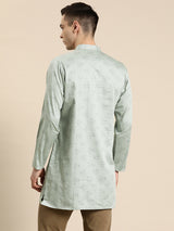 Mist Grey Kurta Set