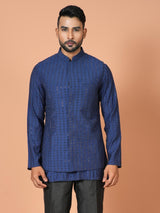 Kurta Jacket Set in Multicolour