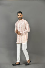 Short Kurta With Pant in Multicolor
