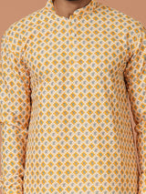 Short Kurta With Pant in Multicolor