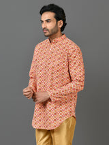 Short Kurta With Pant in Multicolor