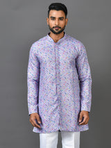Designer No Color Satin Short Kurta With Pant