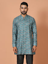 Short Kurta With Pant in Multicolor