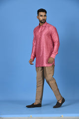 Short Kurta With Pant in Multicolor