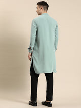 Light Green Rayon Kurta Set